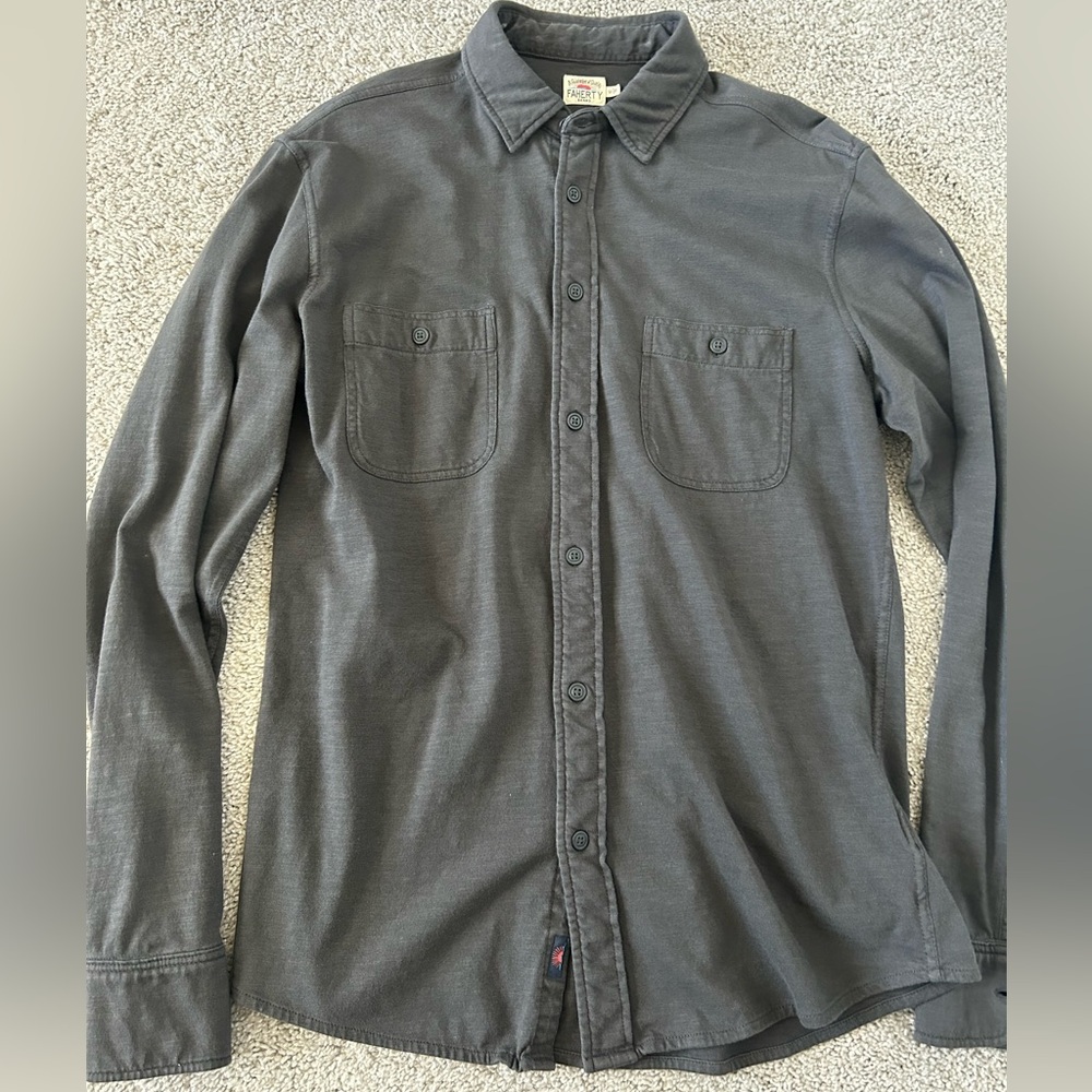 Faherty Men's Medium Button-Down Shirt